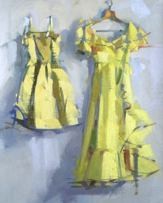 Two Yellow Dresses